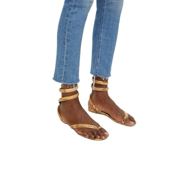 Mother - NWT The Mid Rise Dazzler Straight Ankle Fray Riding The Cliffside Sz 25 - Picture 4 of 14